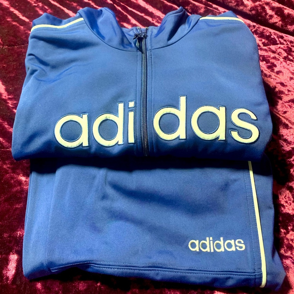 Authentic adidas track suit